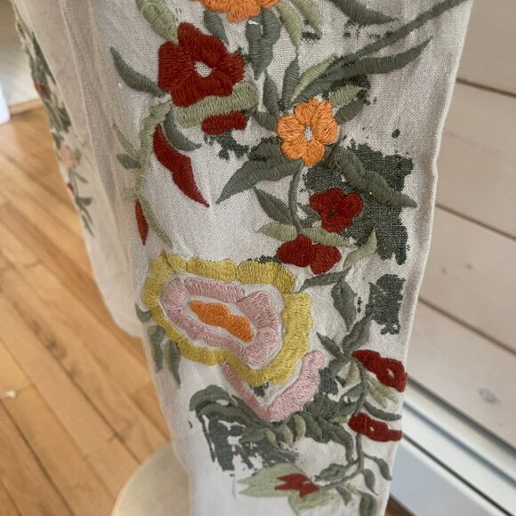 Anthropologie Pilcro Botanical Slim Linen Beach Cargo Pants NWT Size… - Picture 8 of 11